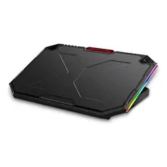 CRUSEC - Base Enfriador Cooler Ventilador Notebook Refrigerante LED