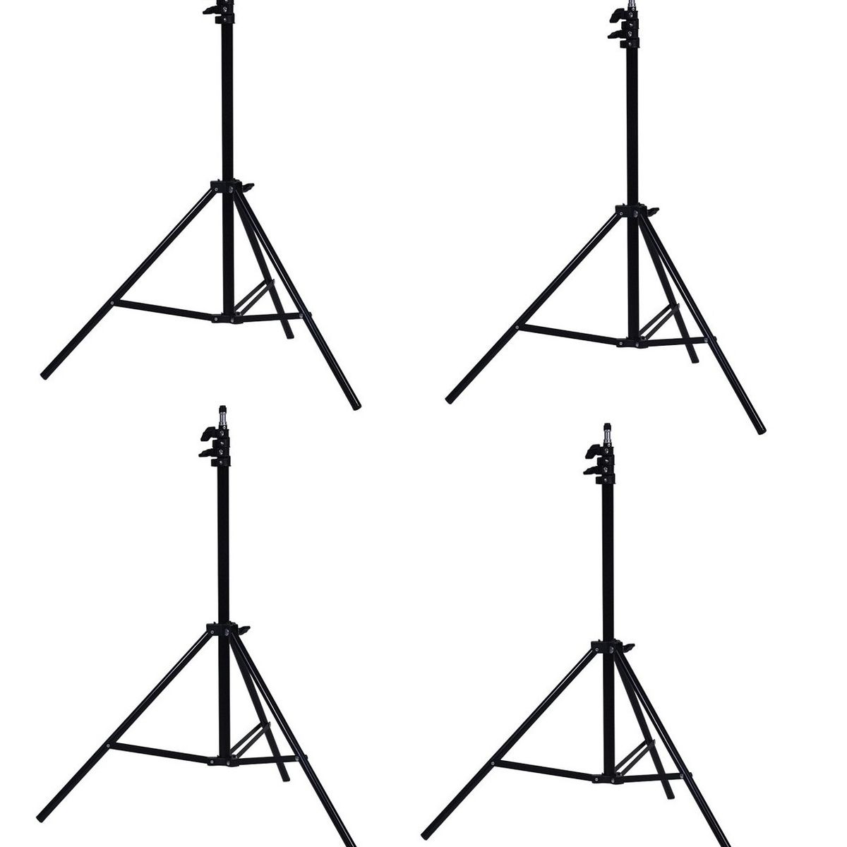 GENERICO - 4 ATRILES STAND PARA ESTUDIO FOTOGRÁFICO TRÍPODE 2 METROS