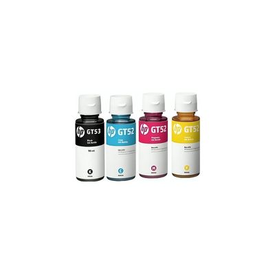 Imagen 2 del producto Kit 4 Tintas para Impresora Gt53 y Gt52 Pack 4 Colores