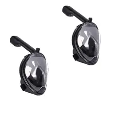 SHOOT - Máscara Snorkel con Base para Cámara - Negro