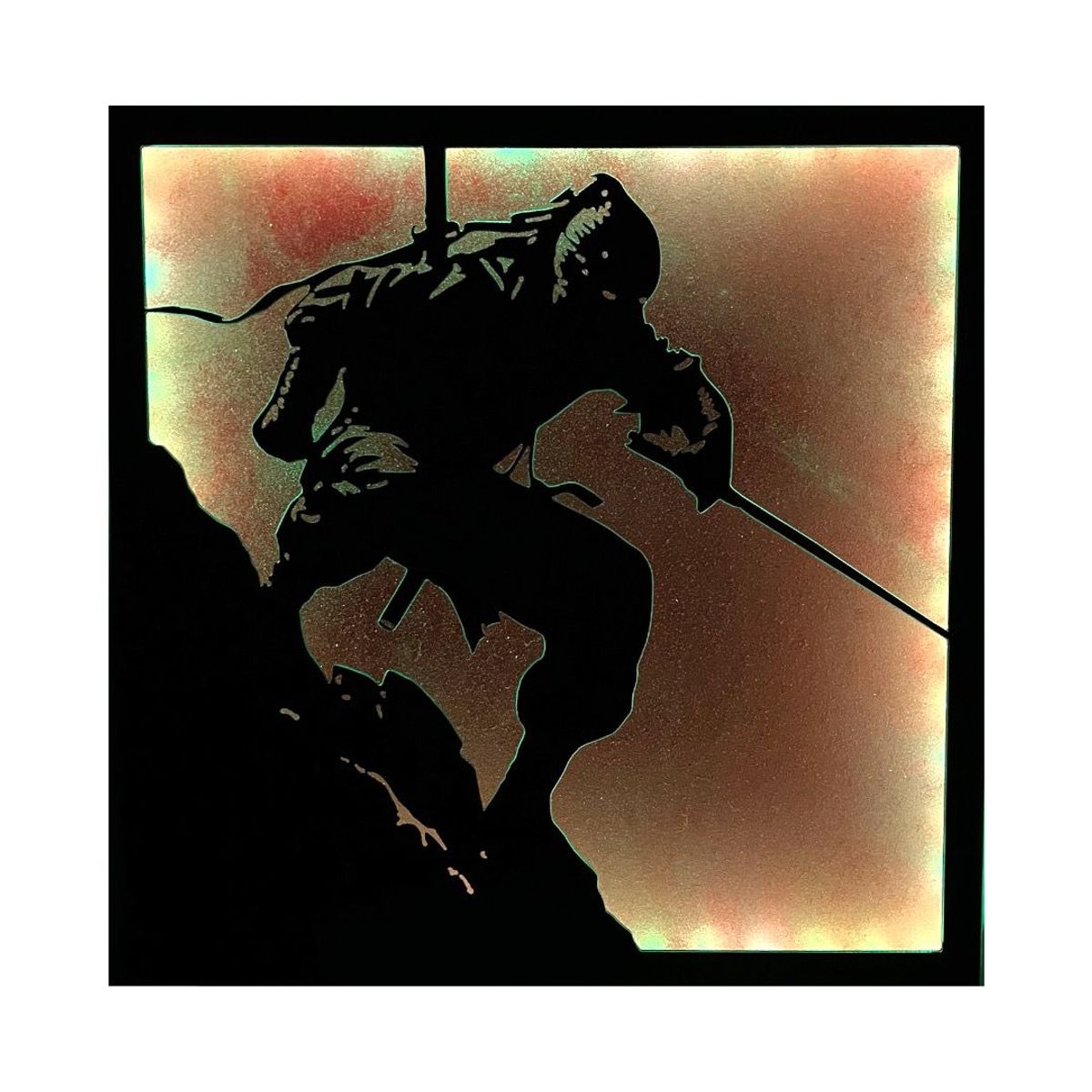 GENERICO - Cuadro Retroiluminado modelo Ninja