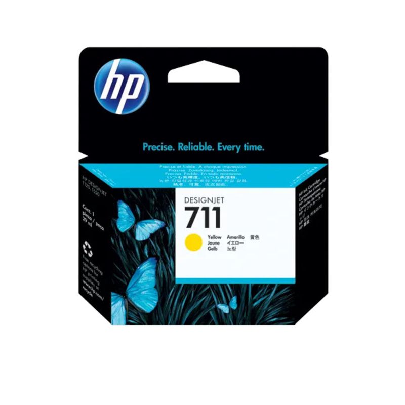 HP - Cartucho de Tinta HP 711 Amarillo DesignJet de 29 ml