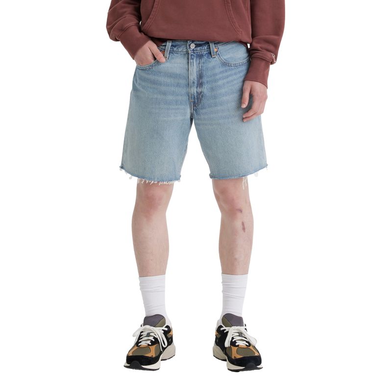 LEVIS - Shorts Hombre 468 Loose Azul Levis