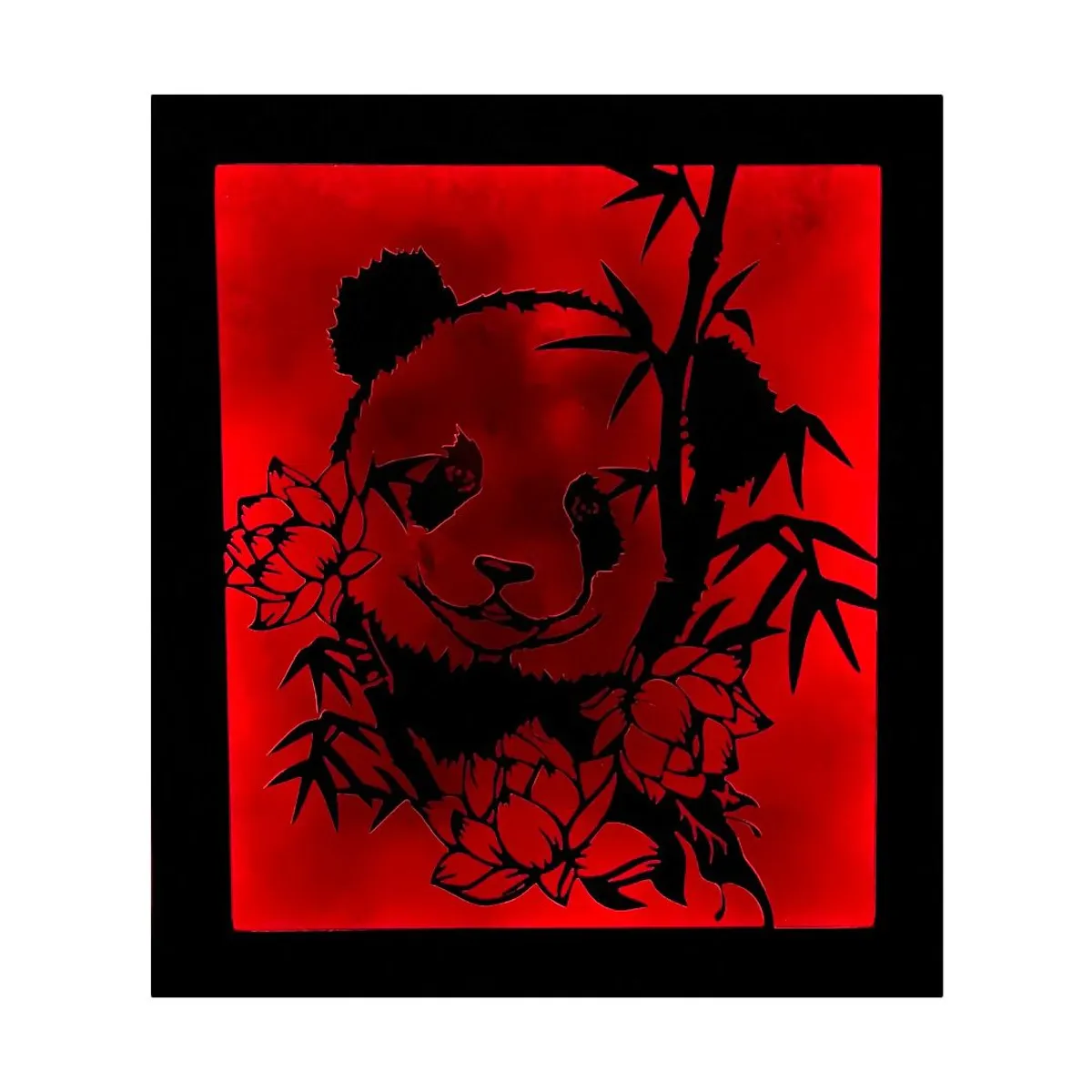 GENERICO - Cuadro Retroiluminado modelo Panda
