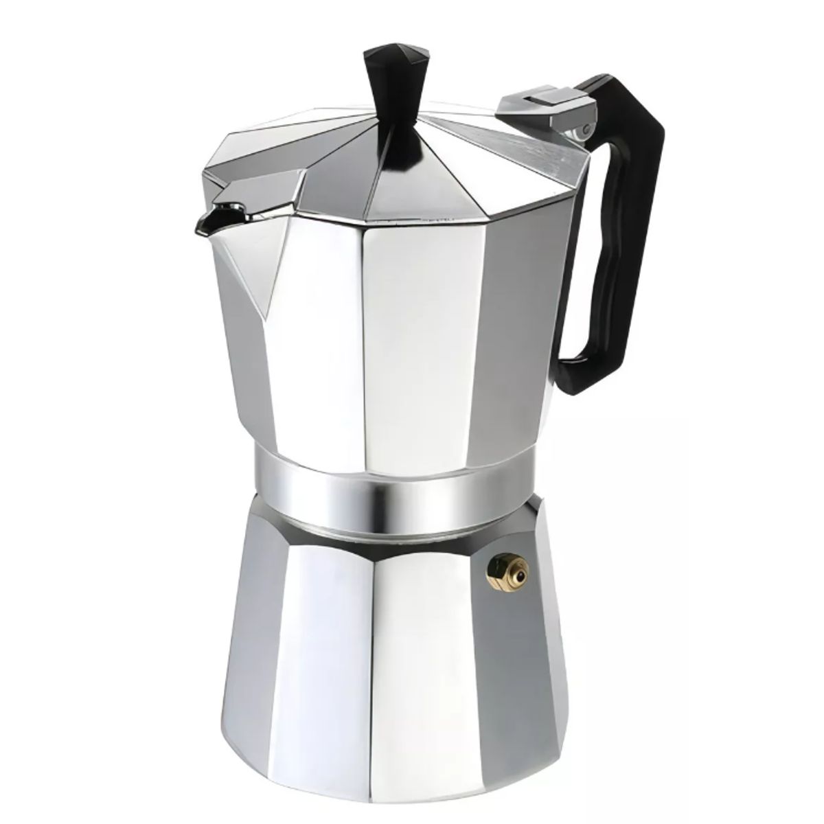 GENERICO - Cafetera Italiana 9 Tazas Cafetera Portatil Color Gris