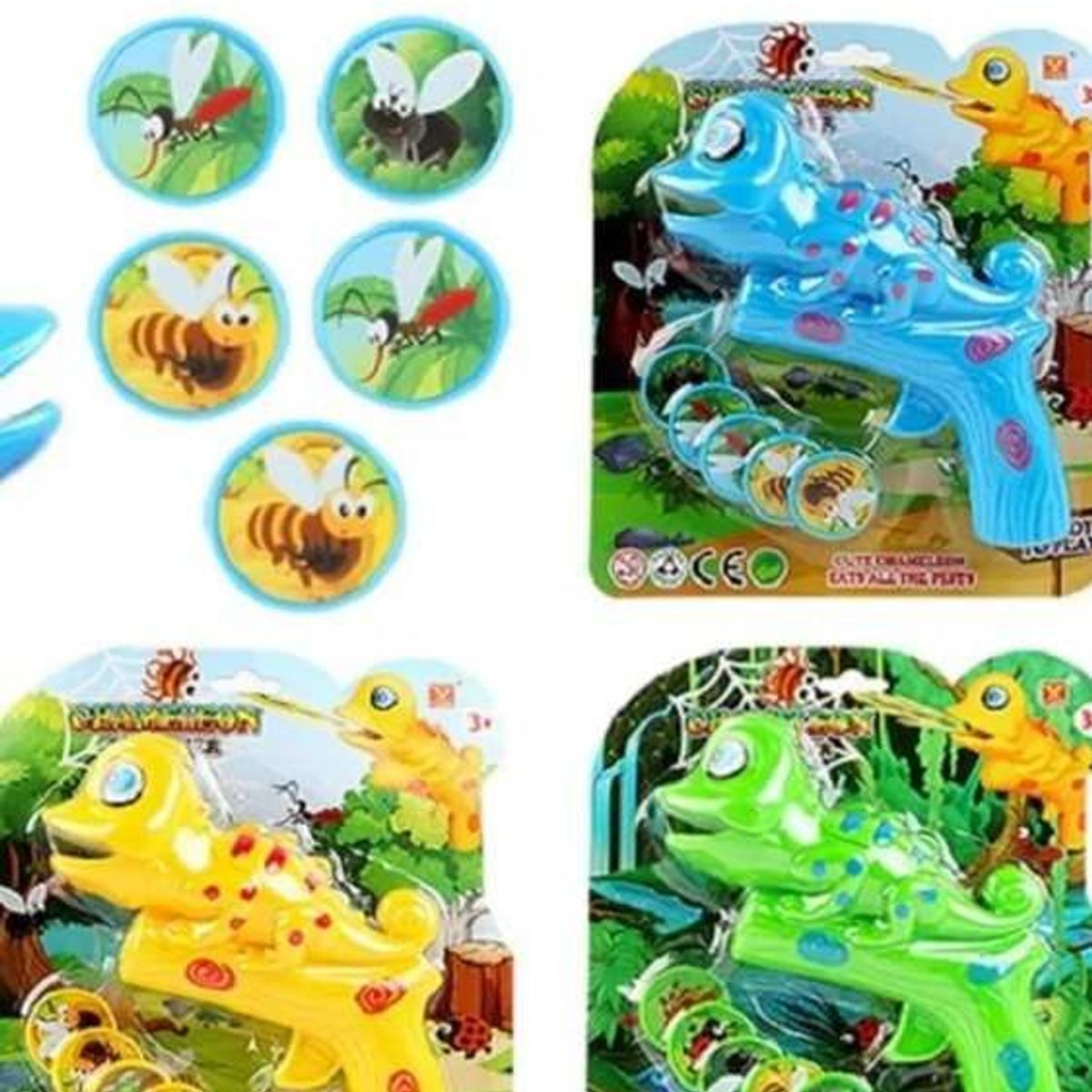 GENERICO - Pistola lanzador para niños  verde