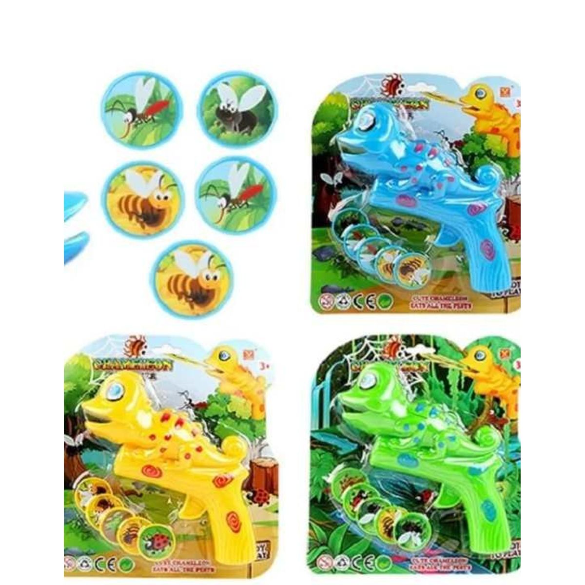 GENERICO - Pistola lanzador para niños  verde