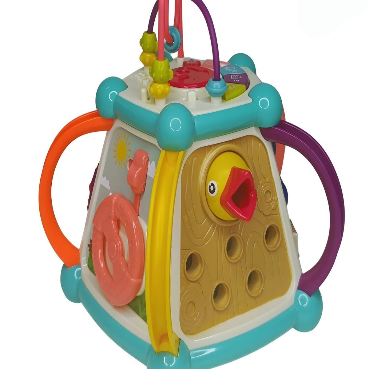 GENERICO - Juguete Cubo Didáctico Mágico con Ábaco 7 en 1 28n1