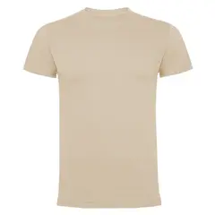 ANDESLAND OUTDOOR APPAREL - Polera Manga Corta 100% Algodón Beige Hombre