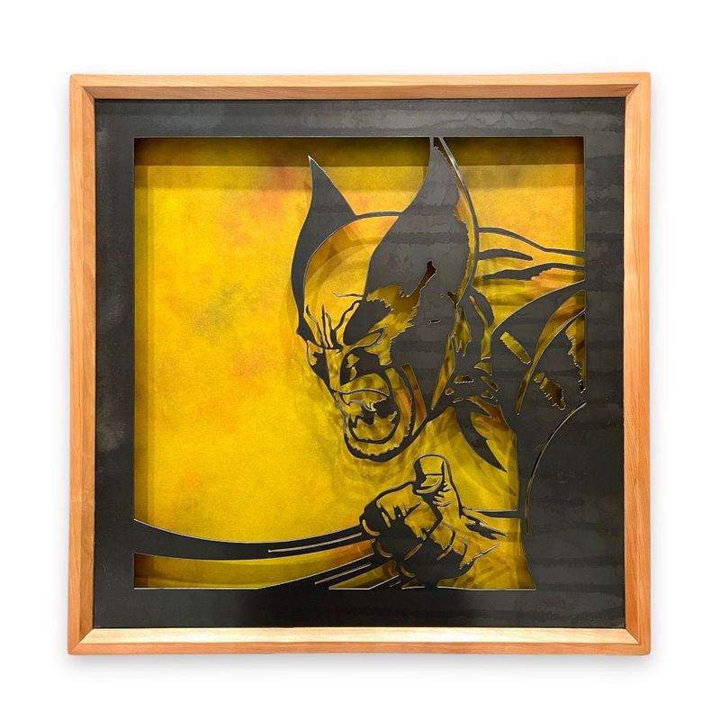 GENERICO - Cuadro Retroiluminado modelo Wolverine 1