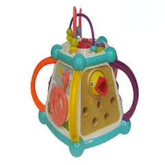 GENERICO - Juego Cubo Didáctico Mágico con Ábaco 7 en 1 28n1