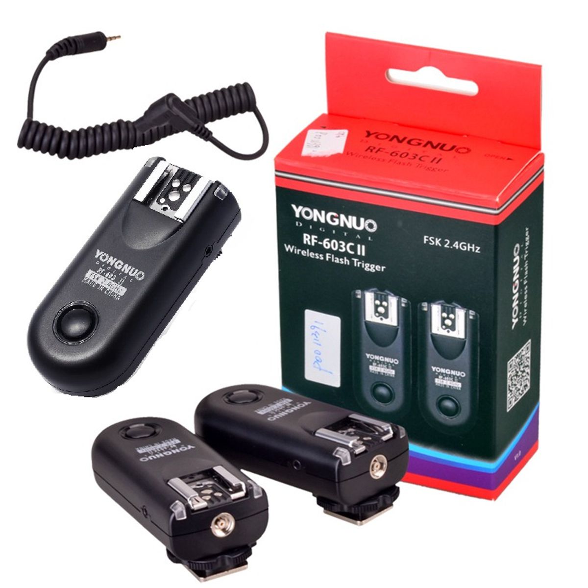 GENERICO - 3 TRIGGER DISPARADOR YONGNUO RF603C II PARA CANON C1