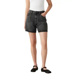 LEVIS - Shorts Mujer High rise Baggy Azul