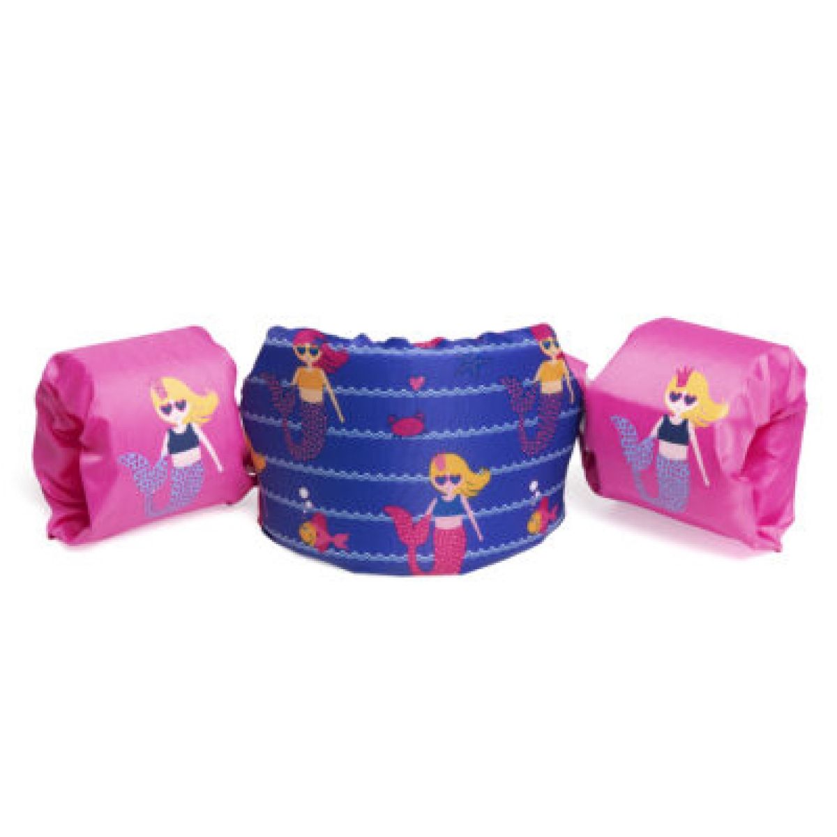 BESTWAY - Kit Flotador De Brazo + Lentes De Agua Niña Bestway