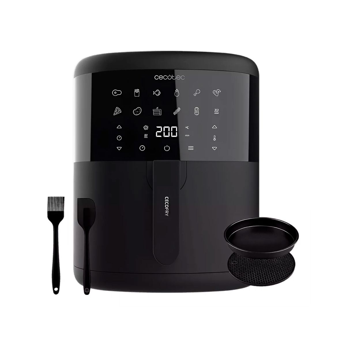 CECOTEC - Freidora de Aire Cecotec Bombastik 6000 Full 6L 1700W