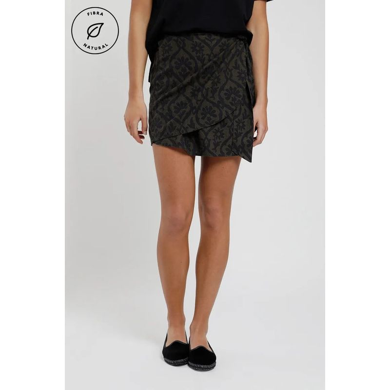 FROENS - Falda Corta Peonia Mujer Patern Froens