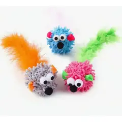 GENERICO - Juguete Para Gato Con Forma De Marmota Y Ratón De Peluche