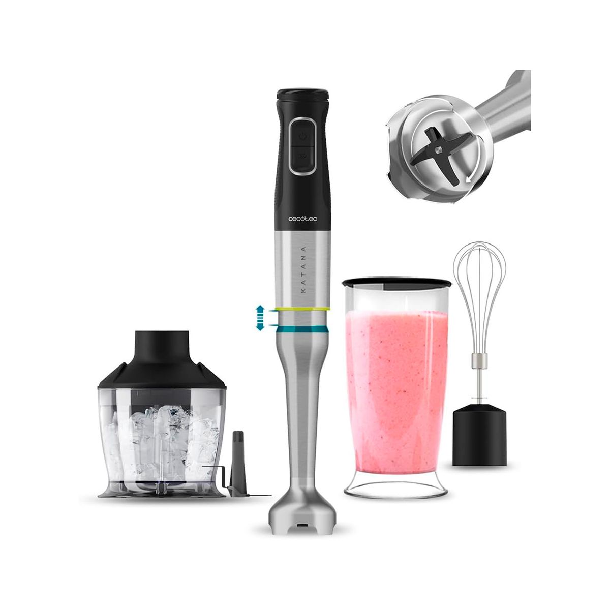 CECOTEC - Batidora de Vaso Cecotec Grand Katana 12 Chop B