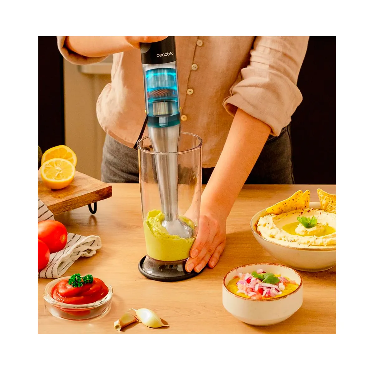 CECOTEC - Batidora de Vaso Cecotec Grand Katana 12 Chop B