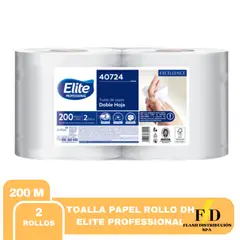 ELITE - TOALLA PAPEL EXCELLENCE DH 2X200