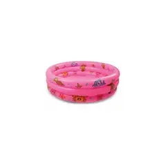 GENERICO - Piscina Inflable Para Niños Redonda 150x35cms Rosa - SC