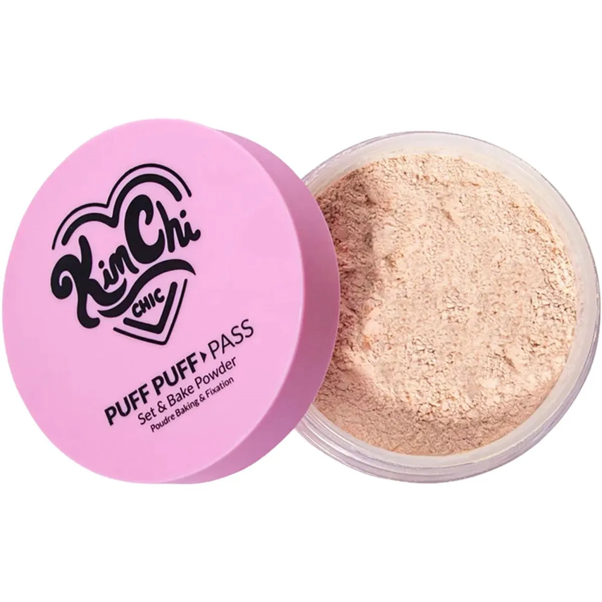 KIMCHI CHIC BEAUTY - Polvo Compacto Puff Puff Pass-03 Translucent 24g Kimchi Chic