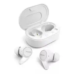 PHILIPS - Audífono true wireless Bluetooth Tat1207 blanco