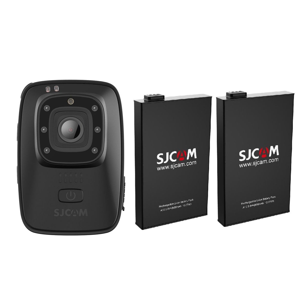 SJCAM - Cámara Deportiva Corporal SJCAM A10 2 baterias 2650 mAh