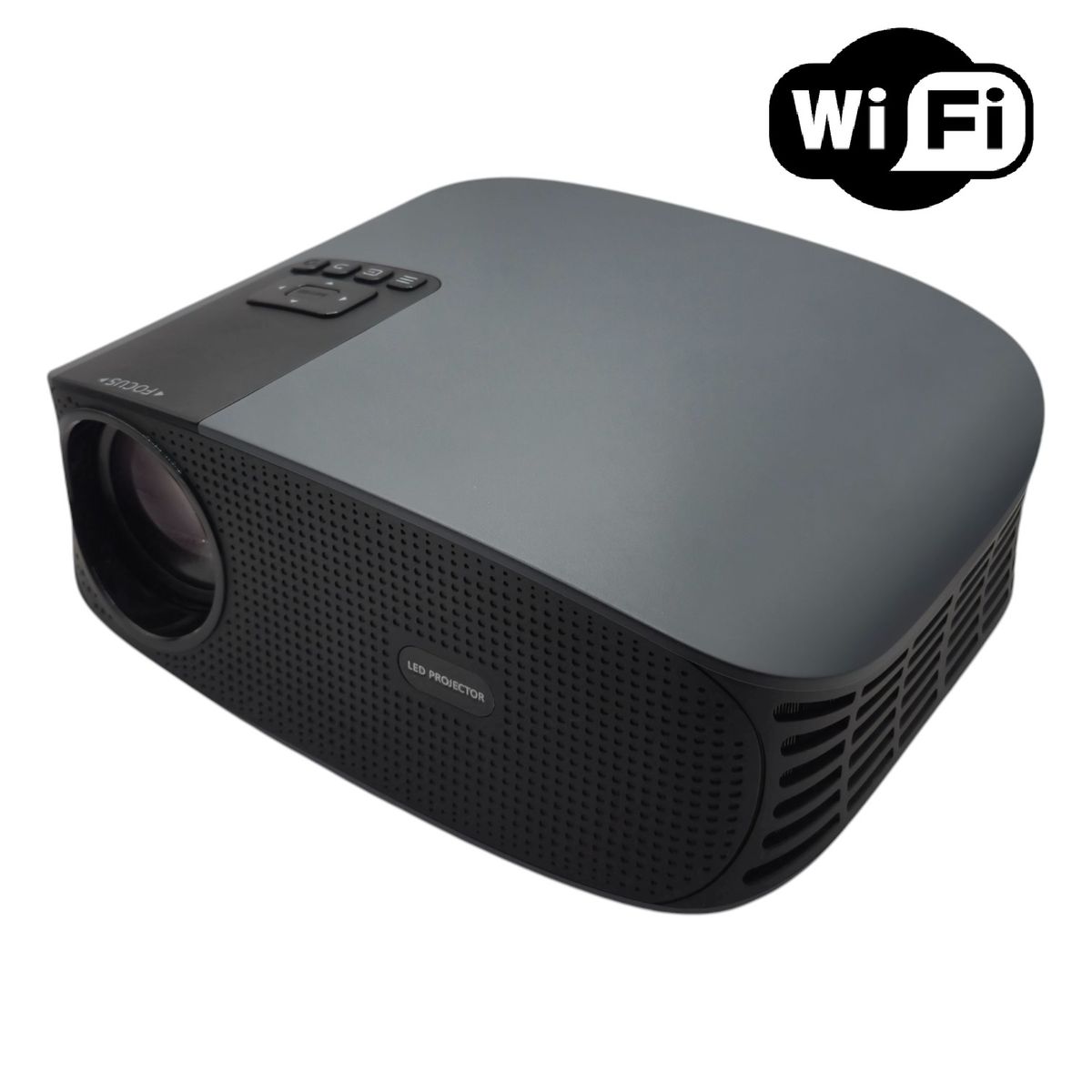 CASTLETEC - Proyector Led WiFi 350 ANSI 5000 lúmenes Full HD 1080p AAO YG680