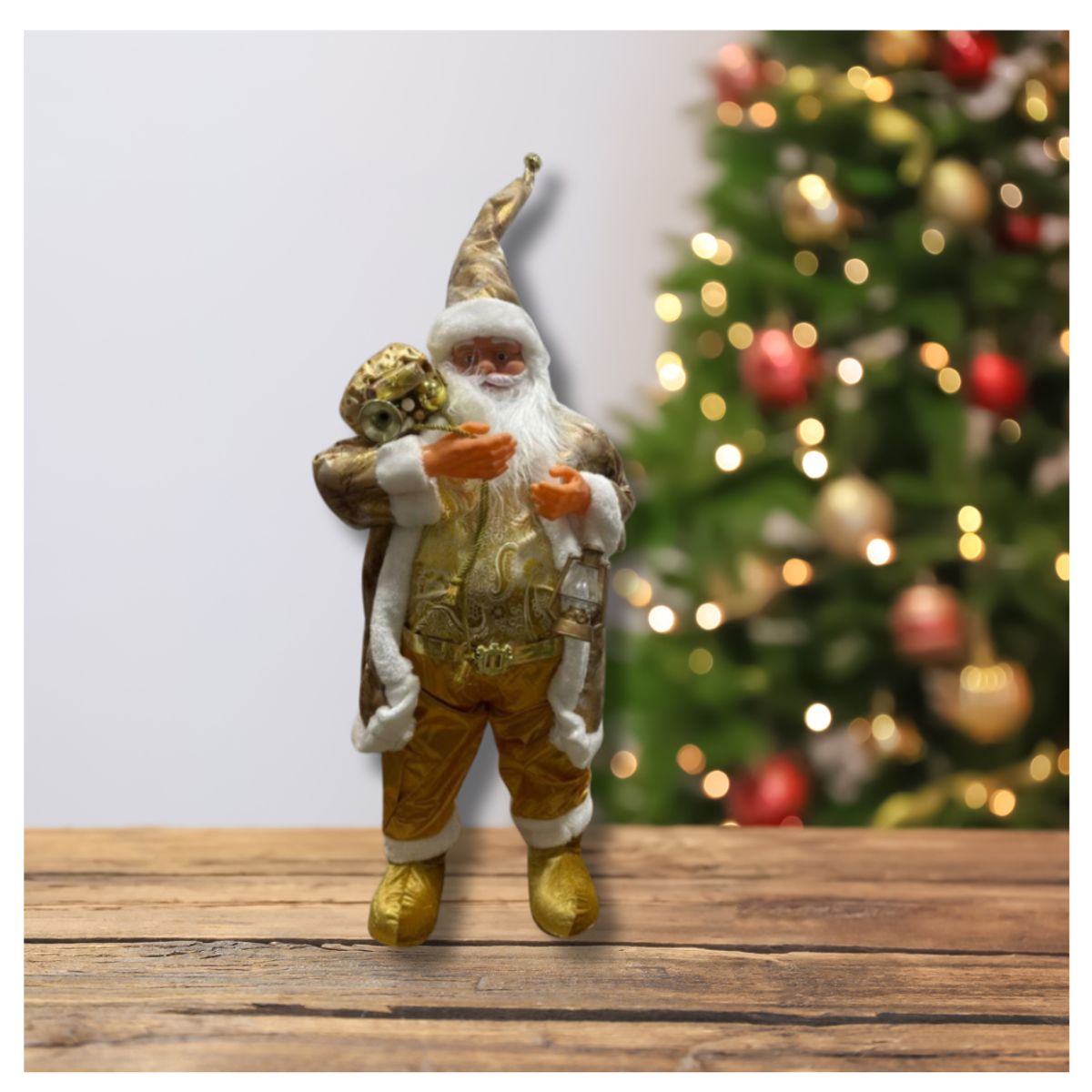 GENERICO - Viejo Páscuero Muñeco Realista Navidad 50cm