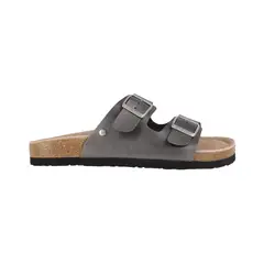 BAMERS - Sandalias Mujer Kend Gris Metalizado