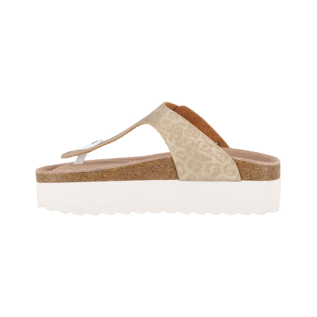 BAMERS - Sandalias Plataforma Mujer Bamers Kend Dorada
