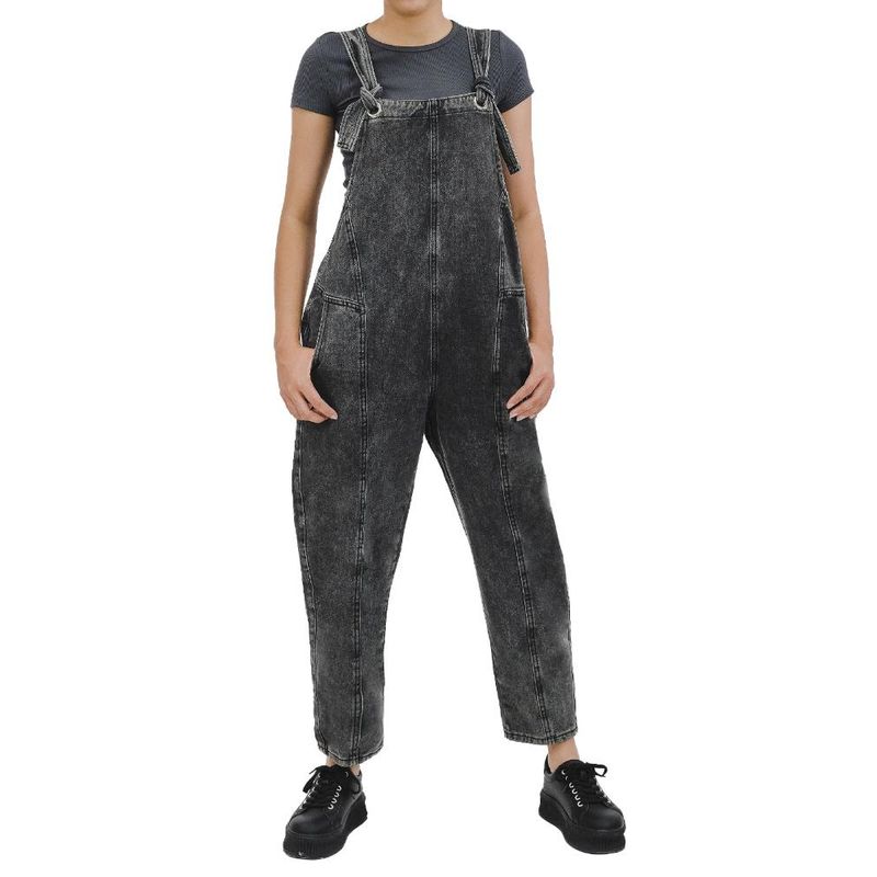 DIVINO JEANS - Jardinera Parla Gris Divino Jeans - Gris