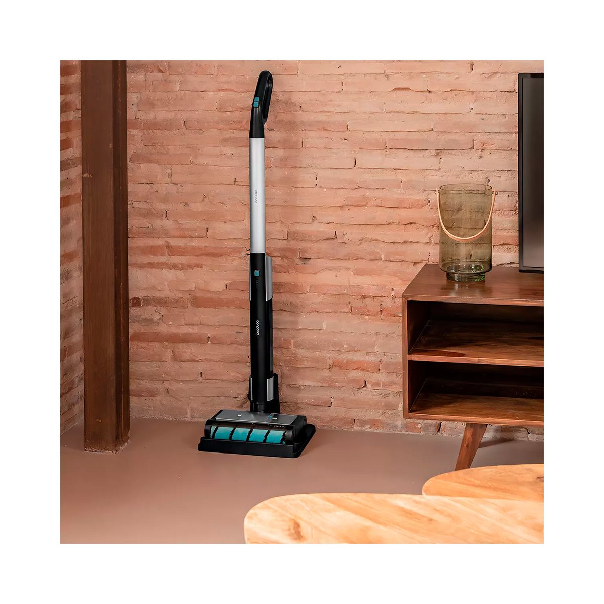 CECOTEC - Mopa Eléctrica Inalámbrica Cecotec FreeGo Wash