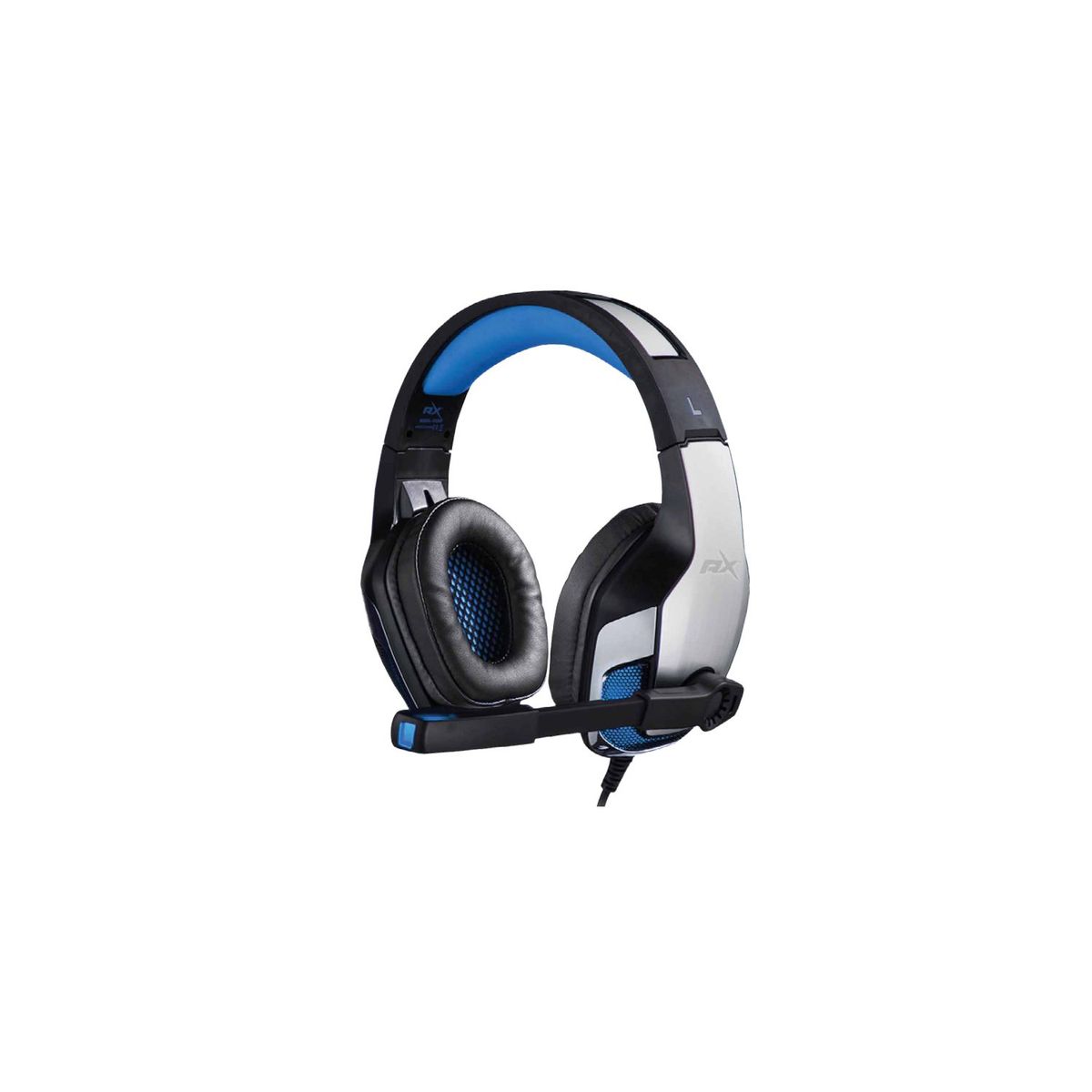 REPTILEX - Audífonos Platinum Gamer Conector 35mm Y Usb Led Azul - SC