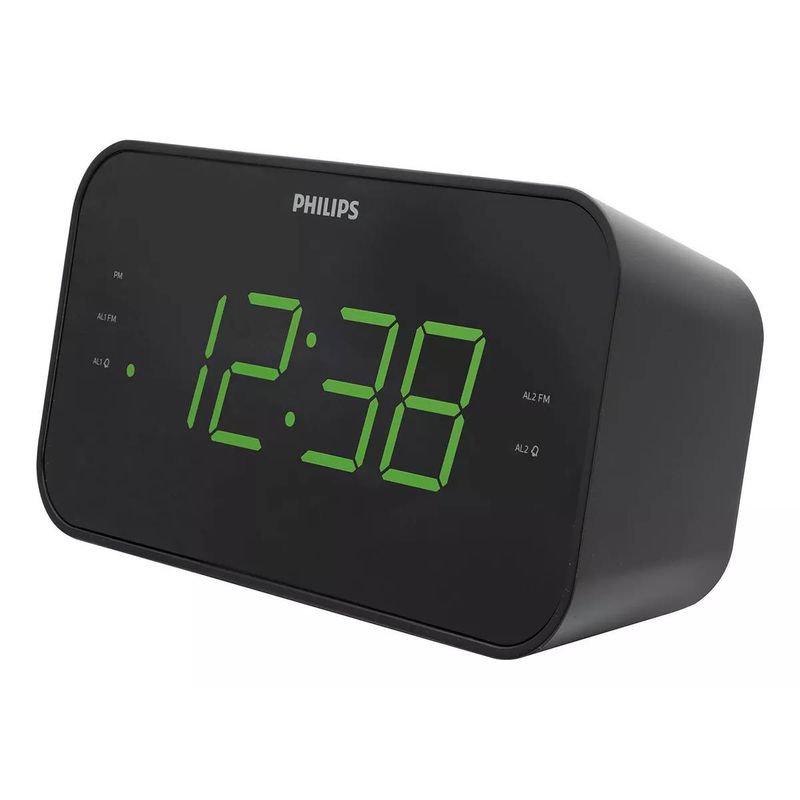 PHILIPS - Radio Reloj PHILIPS 3000 Series R3306 Negro