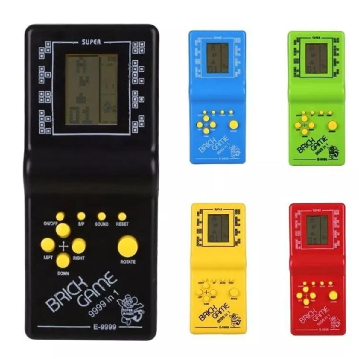 GENERICO - Juegos Retro 9999 In 1. Color Multicolor