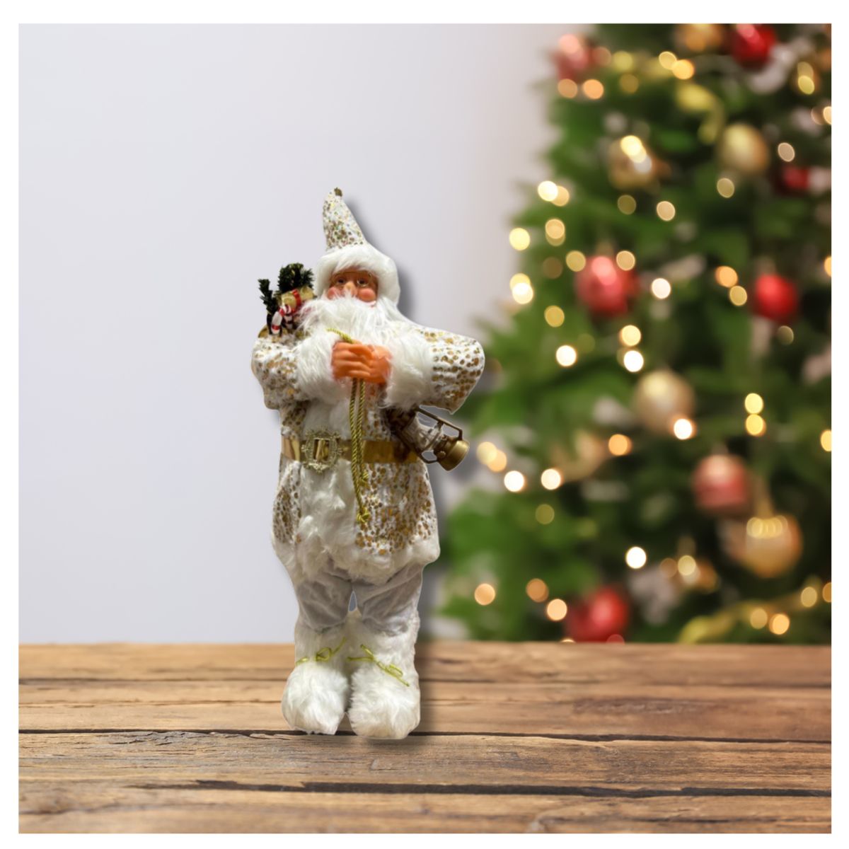 GENERICO - Viejo Páscuero Muñeco Realista Navidad 50cm