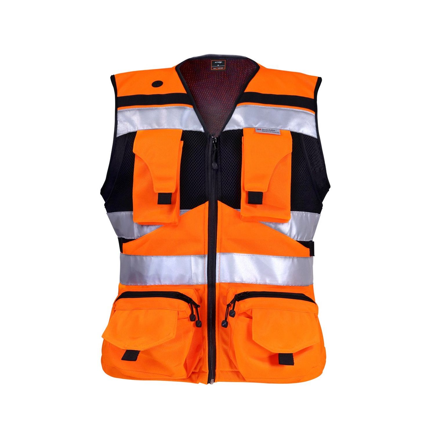 ACTIVEX Chaleco Geólogo Miner Mujer Naranjo