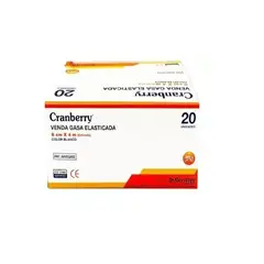 CRAMBERRY - Venda Gasa Elasticada 8cm X 4m Blanco Cranberry 20 Unds