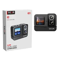 SJCAM - Cámara Deportiva SJ20 doble lente 20MP 4K GYRO Wifi 30M