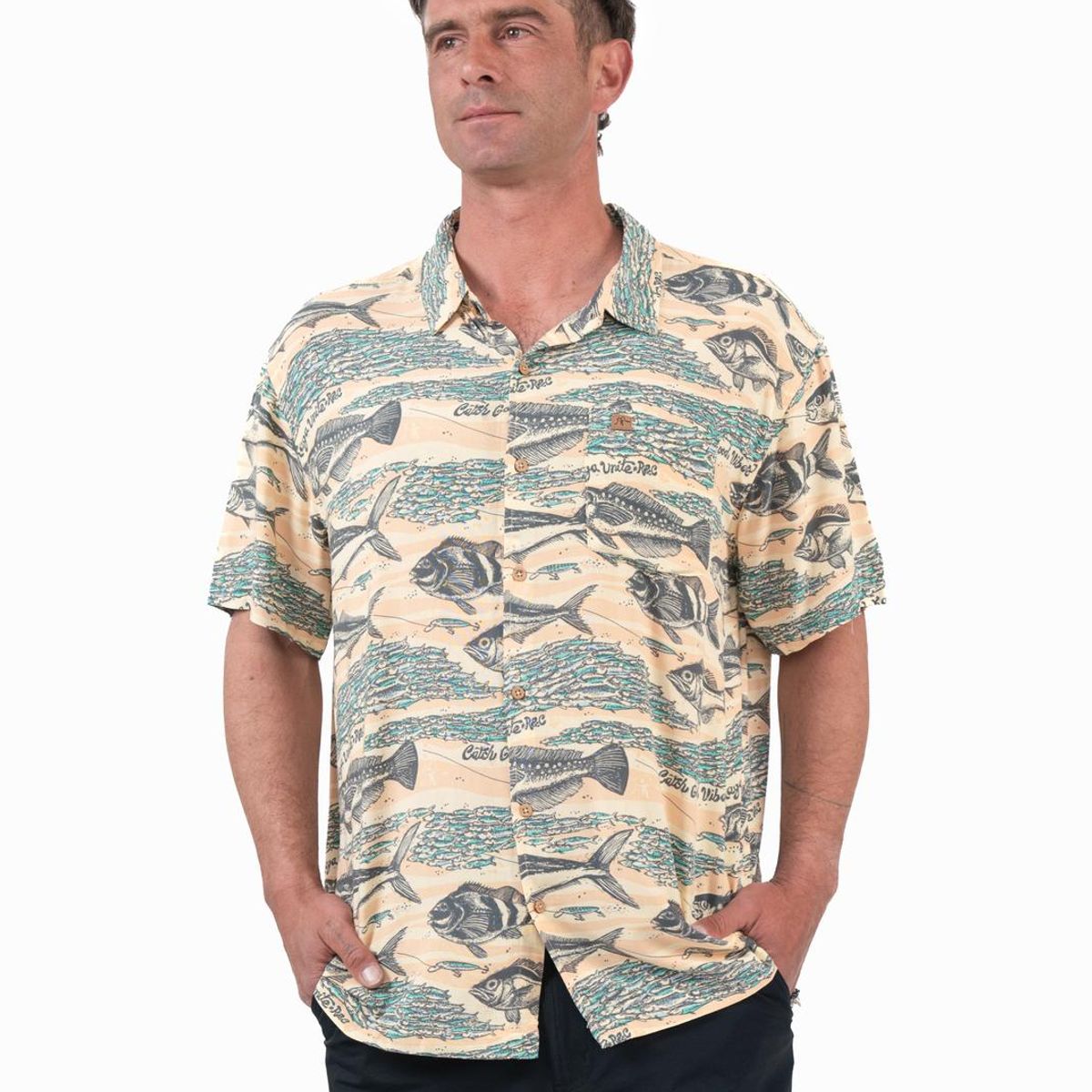 KAYA UNITE - Guayabera Catch Cream