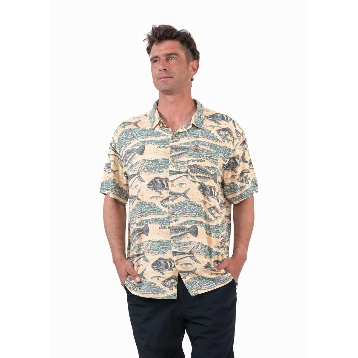 KAYA UNITE - Guayabera Catch Cream