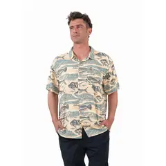 KAYA UNITE - Guayabera Catch Cream