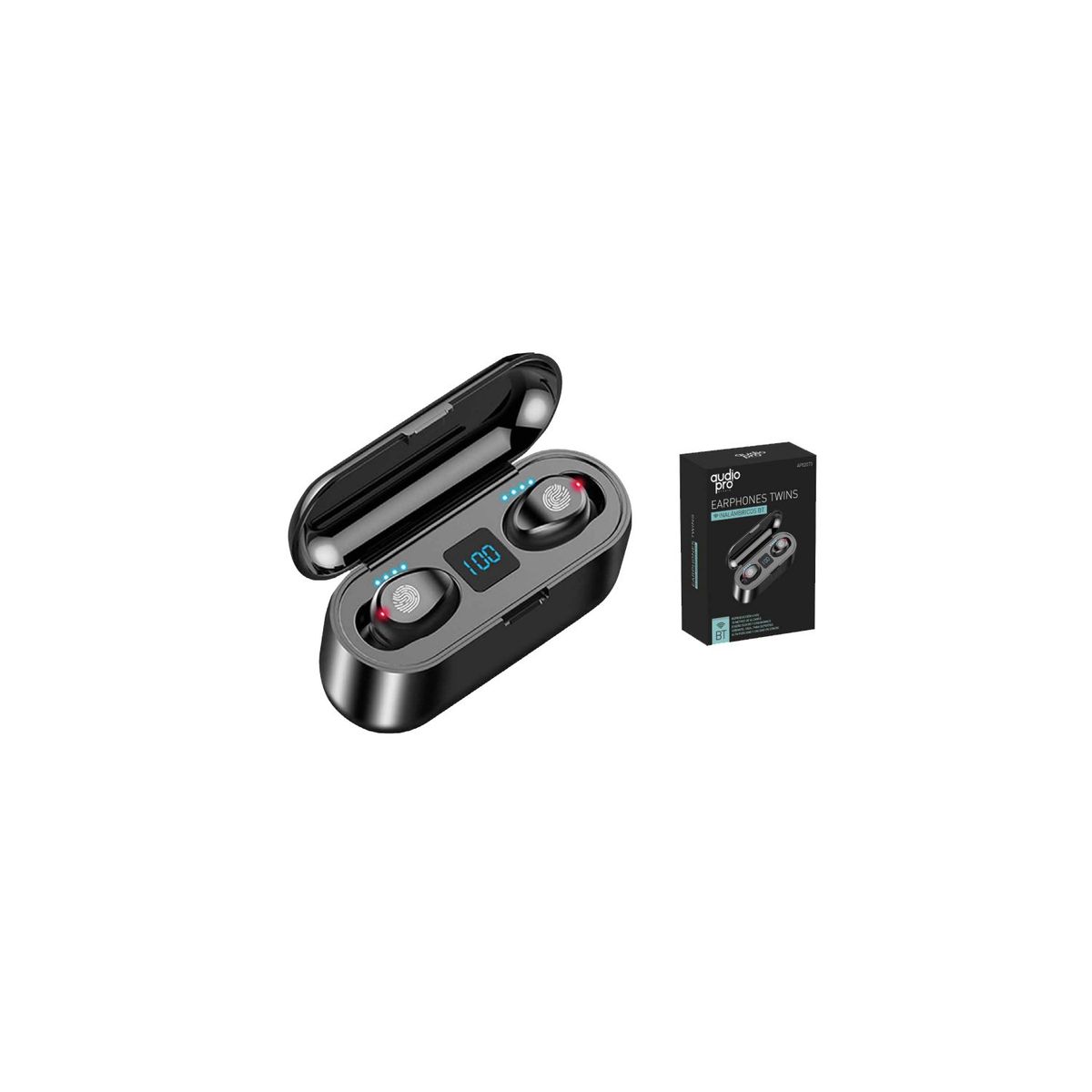 AUDIOPRO - Audífonos Twins Bluetooth Alta Fidelidad Sin Cable - SC