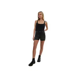 DIVINO JEANS - Short Mosa Negro - Negro