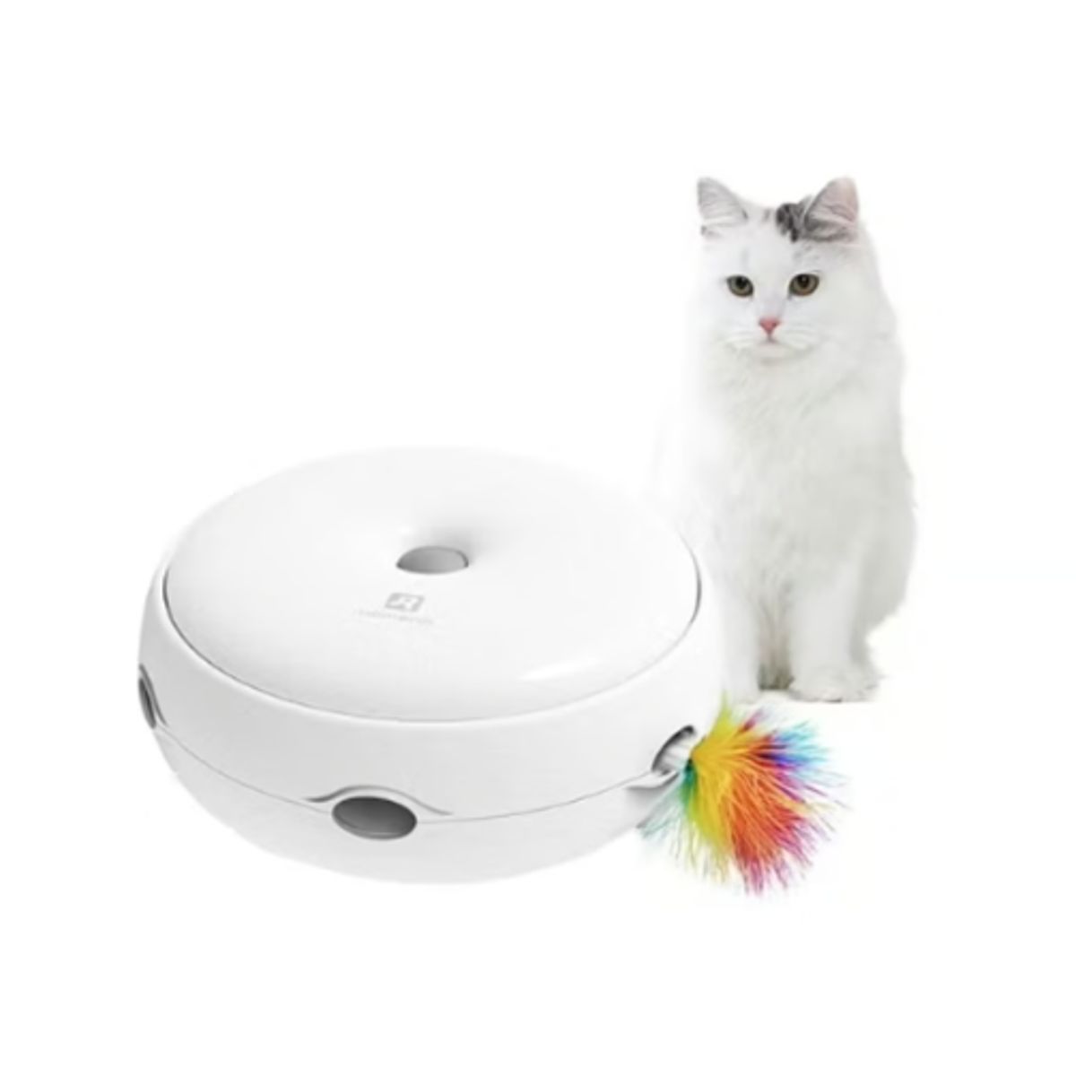 GENERICO - Juguete Interactivo Inteligente Para Gatos Con Plumas