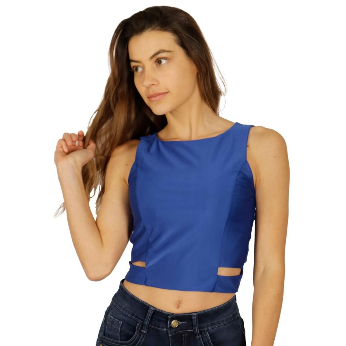 DIVINO JEANS - Polera Baikal III Azulina Divino Jeans