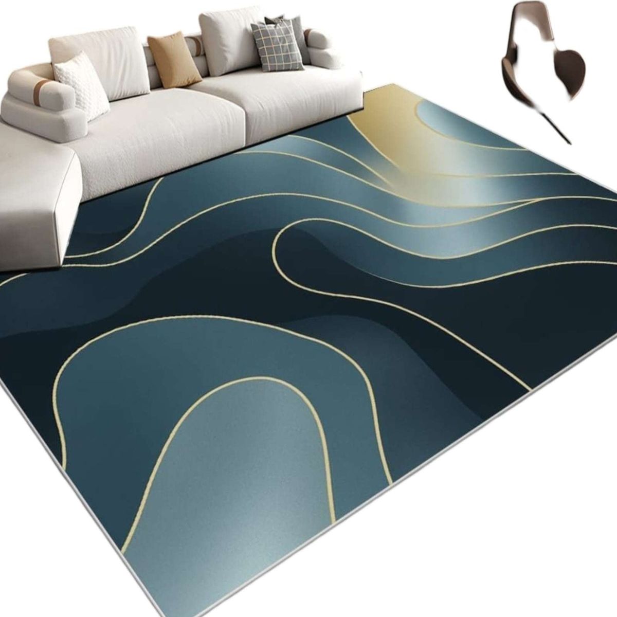 GENERICO - ALFOMBRA 3D  PARA LIVING