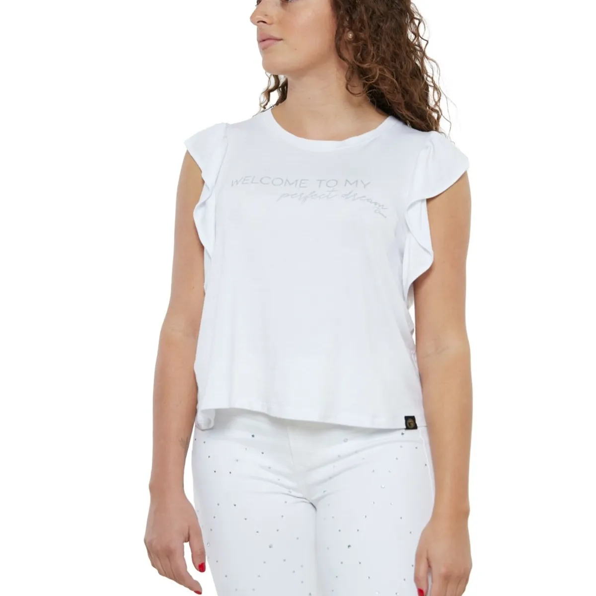 DIVINO JEANS - Polera Dulce I Blanca Divino Jeans - Blanco